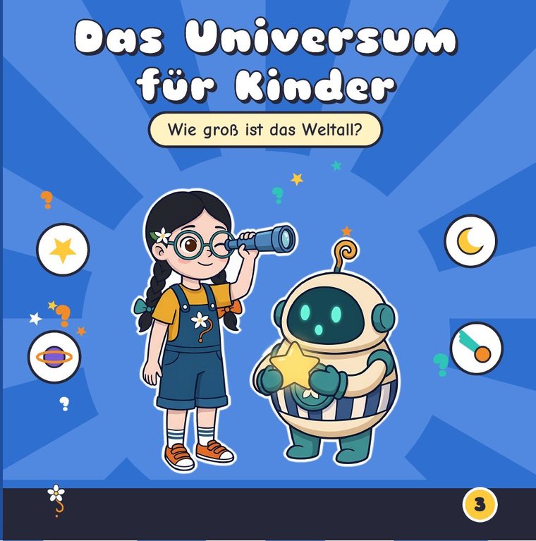 Das Universum für Kinder